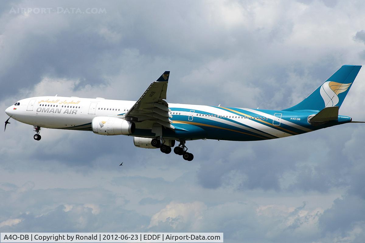 A4O-DB, 2009 Airbus A330-343 C/N 1044, at fra