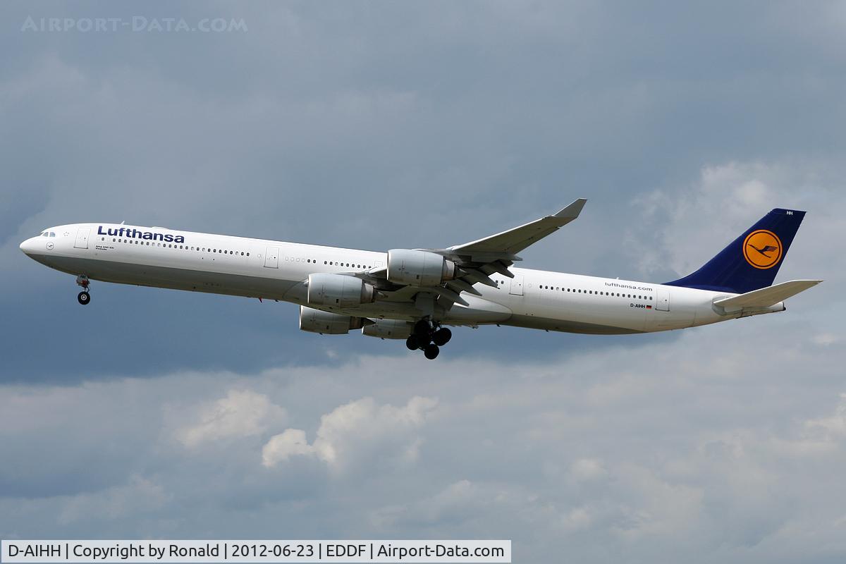 D-AIHH, 2004 Airbus A340-642 C/N 566, at fra