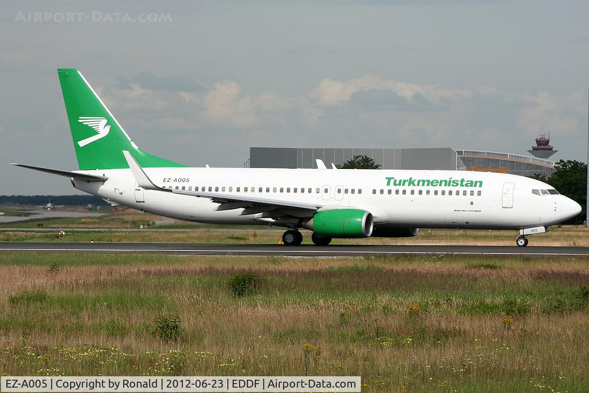 EZ-A005, 2007 Boeing 737-82K C/N 36089, at fra