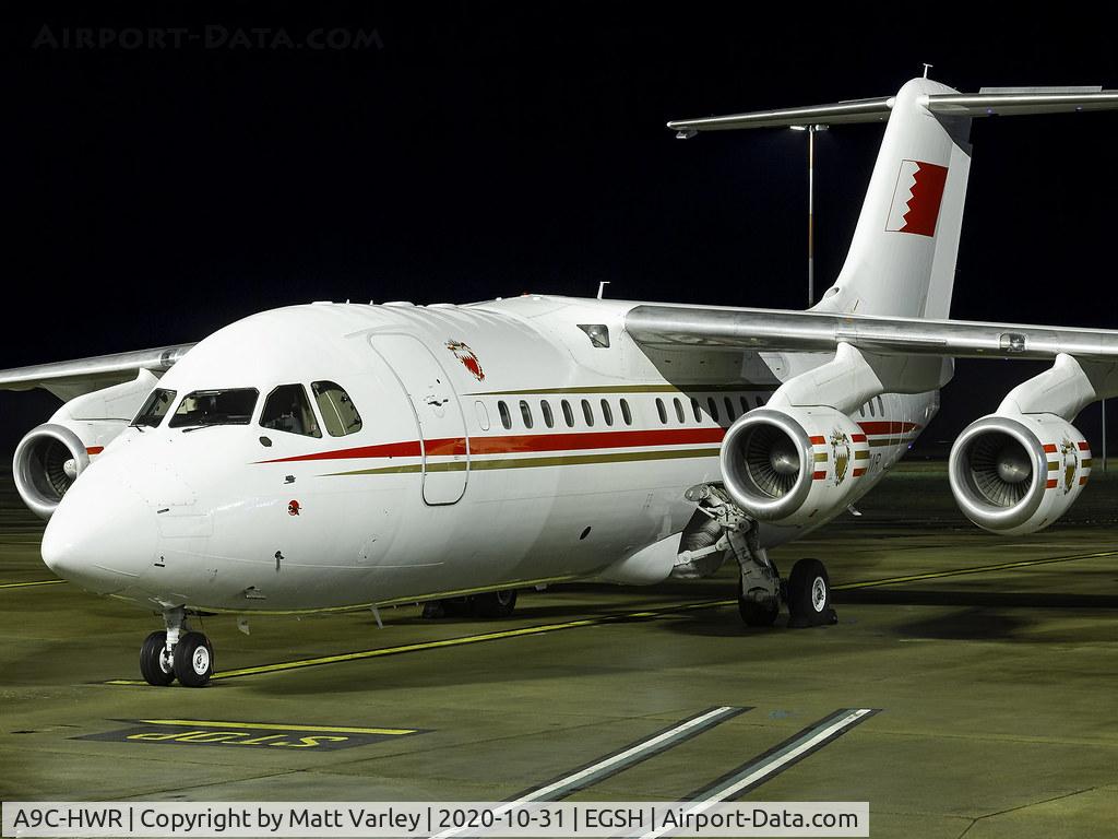 A9C-HWR, 1997 British Aerospace Avro 146-RJ85 C/N E.2306, RJ85