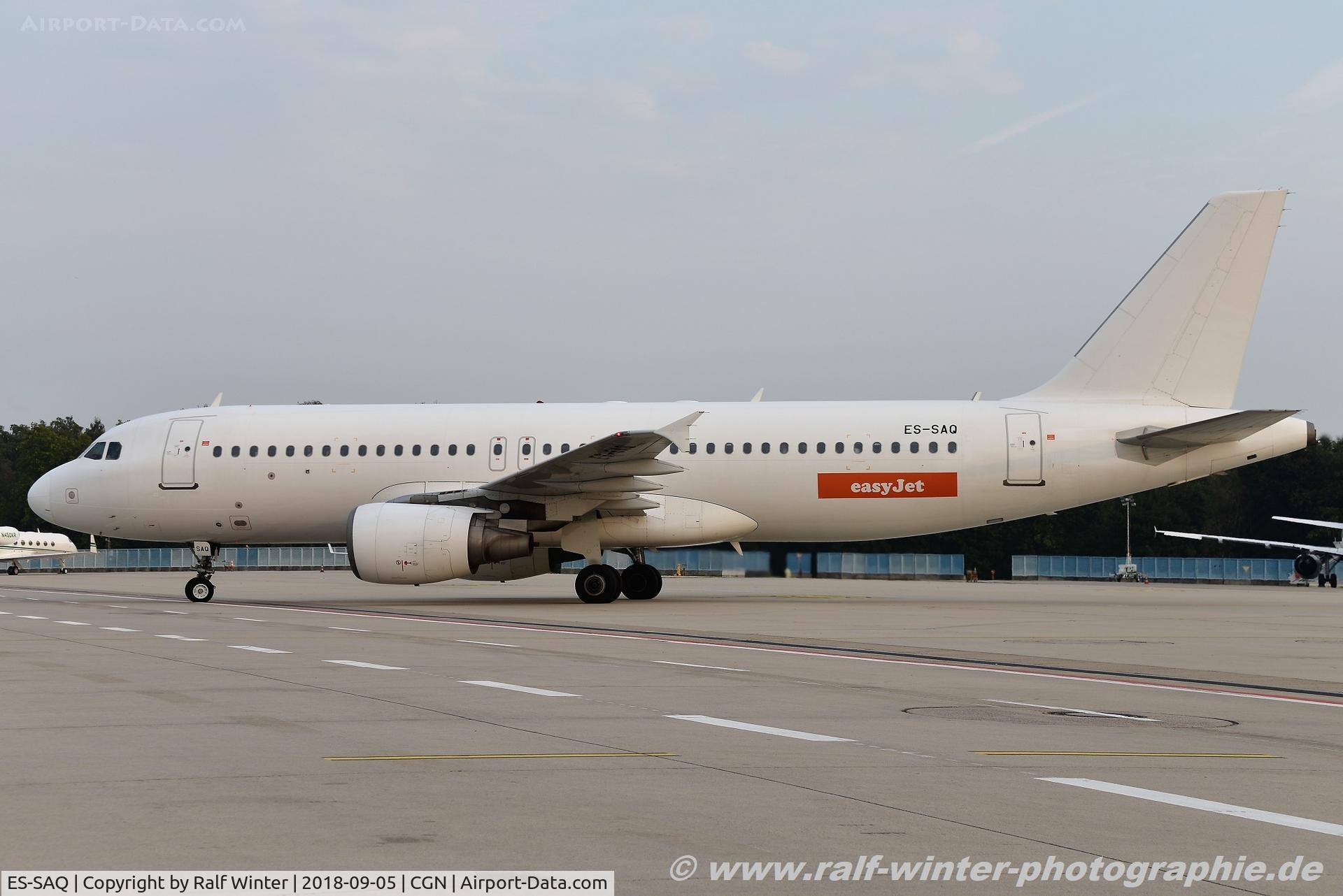 ES-SAQ, 1999 Airbus A320-214 C/N 984, Airbus A320-214 - SmartLynx Estonia opfor easyJet - 984 - ES-SAQ - 05.09.2018 - CGN
