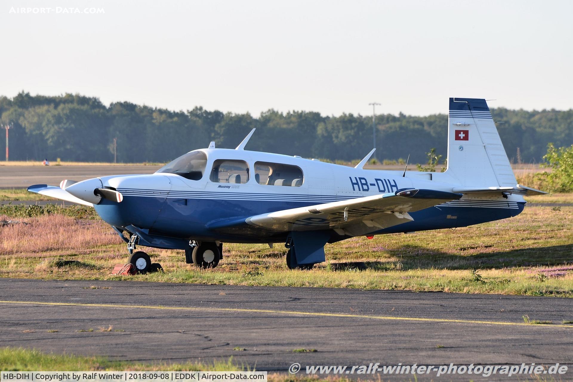 HB-DIH, 1996 Mooney M20J 201 MSE 201 C/N 24-3385, Mooney M-20J - Ausserschweizerische - 24-3385 - HB-DIH - 08.09.2018 - CGN