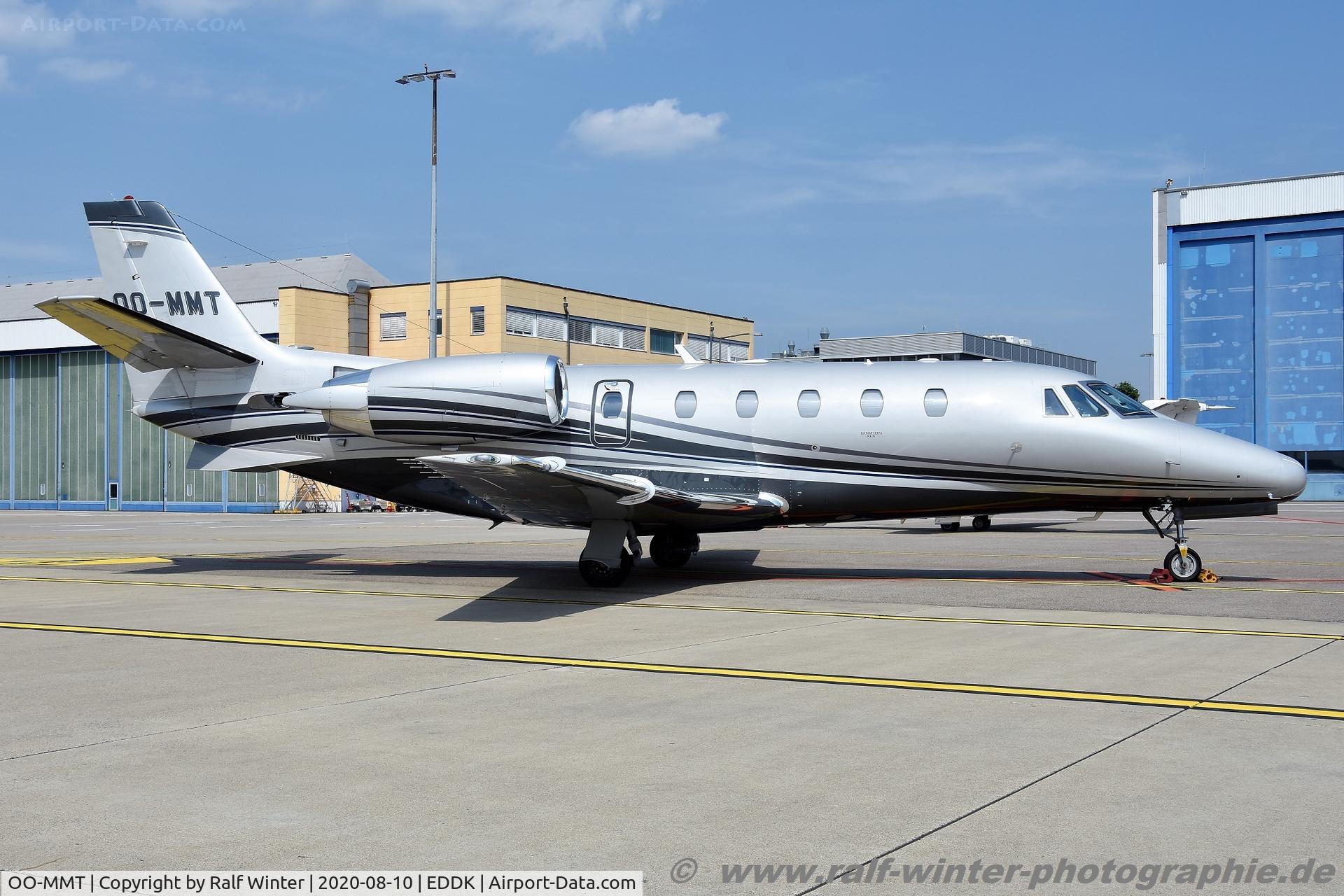 OO-MMT, 2005 Cessna 560 Citation Excel C/N 560-5593, Cessna 560XL Citation Exel - ASL Air Serrvice Liege - 560-5593 - OO-MMT - 10.08.2020 - CGN