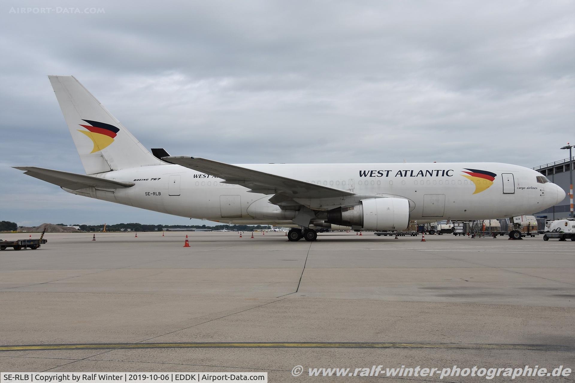 SE-RLB, 1983 Boeing 767-232(BDSF) C/N 22222, Boeing 767-232BDSF - PT SWN West Atlantic  Sweden - 22222 - SE-RLB - 06.10.2019 - CGN