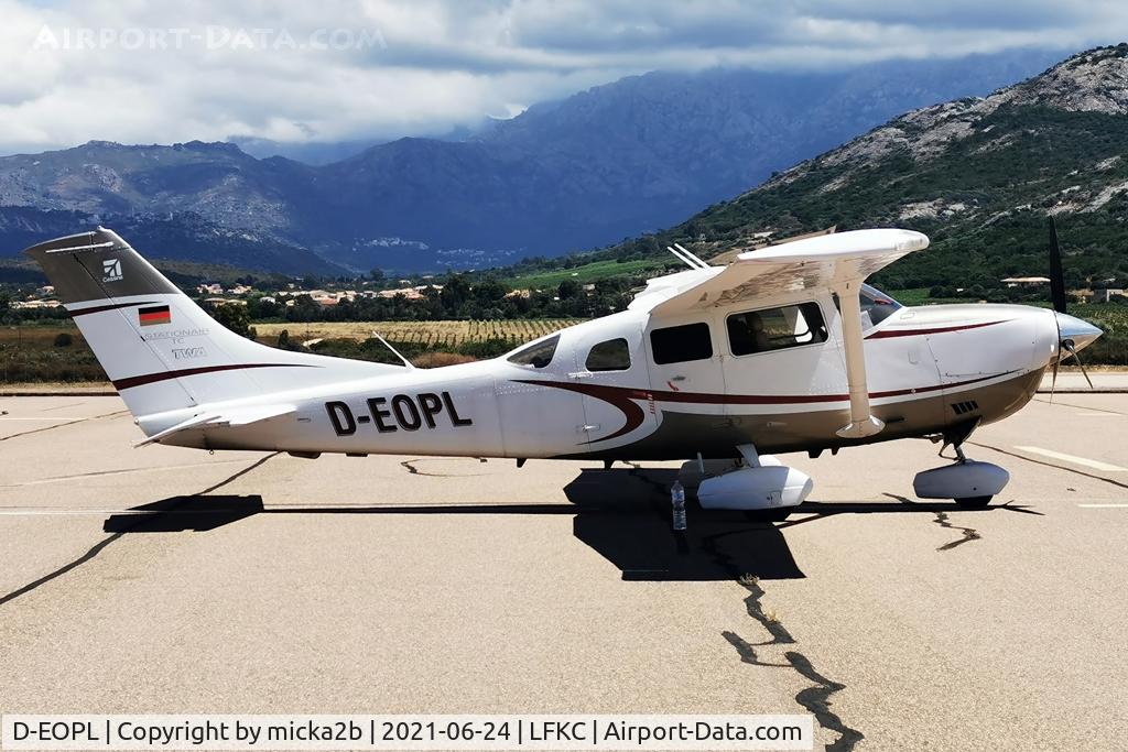D-EOPL, Cessna T206H Turbo Stationair C/N T20608907, Parked