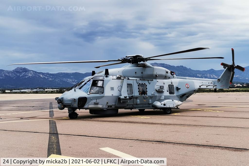 24, NHI NH90 TTH Caïman C/N 1395, Parked