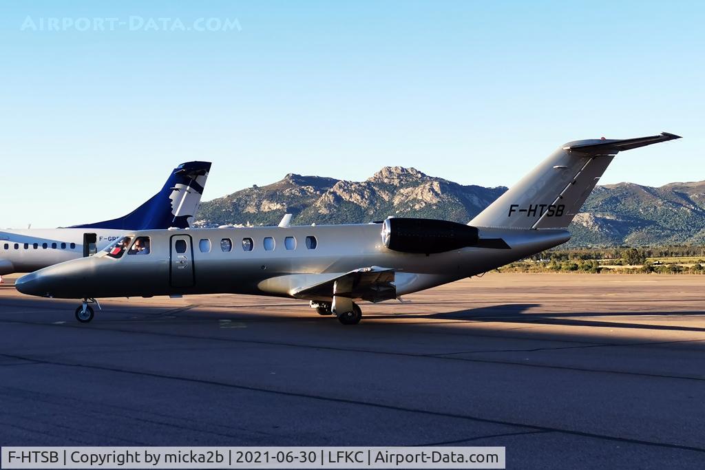 F-HTSB, 2008 Cessna 525B CitationJet CJ3 C/N 525B-0230, Parked