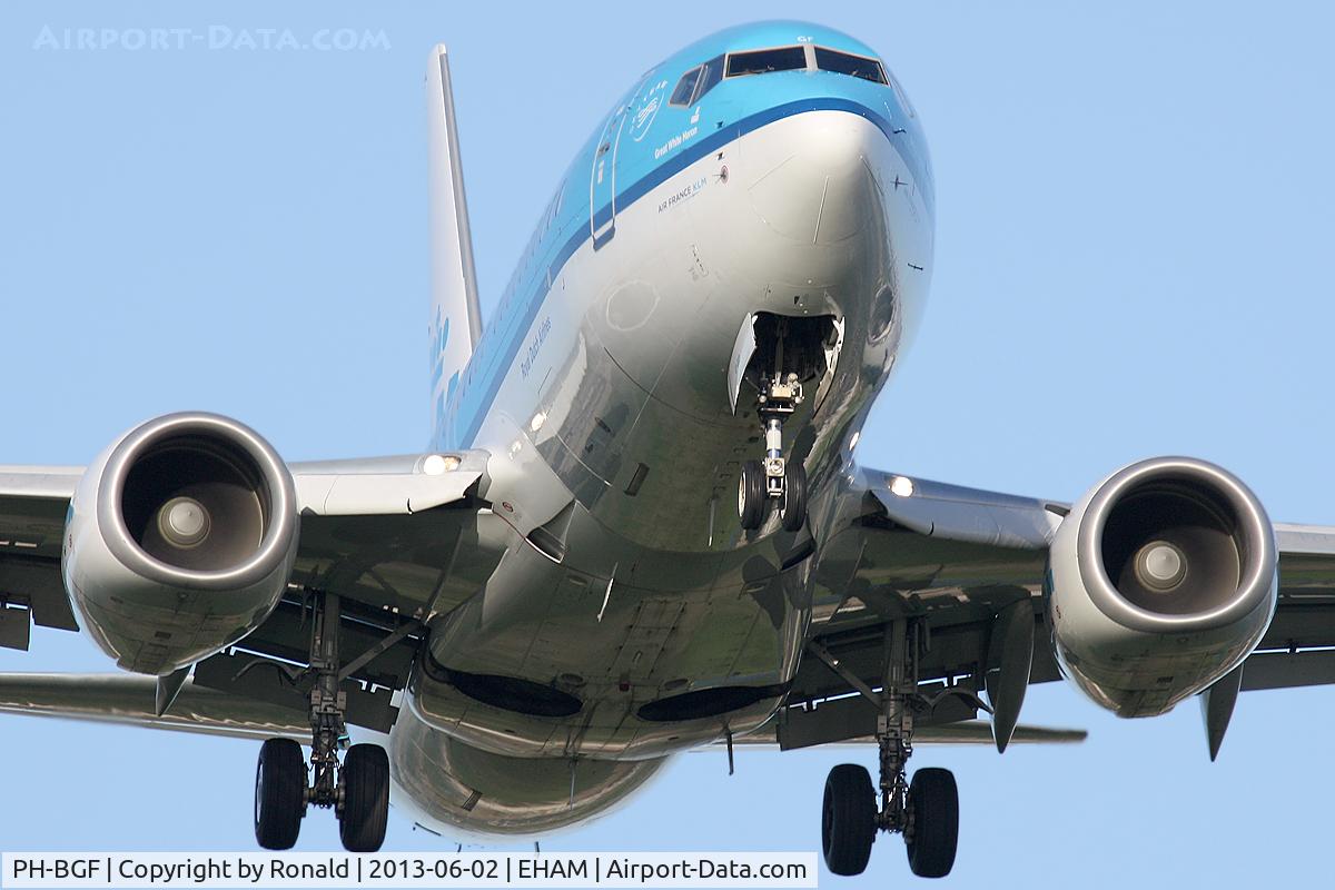 PH-BGF, 2008 Boeing 737-7K2 C/N 30365, at spl