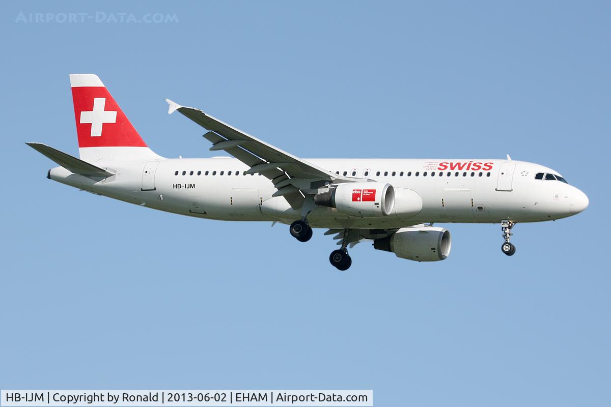 HB-IJM, 1996 Airbus A320-214 C/N 635, at spl