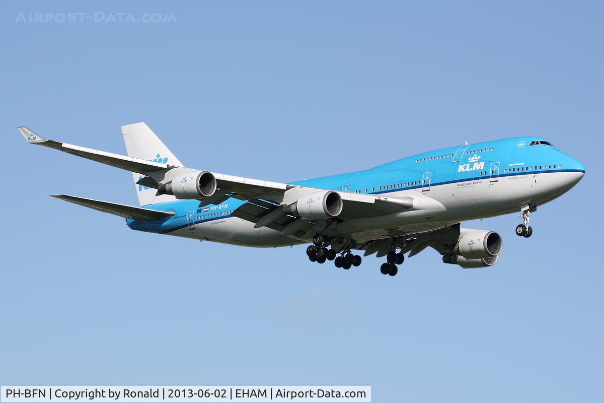 PH-BFN, 1993 Boeing 747-406BC C/N 26372, at spl