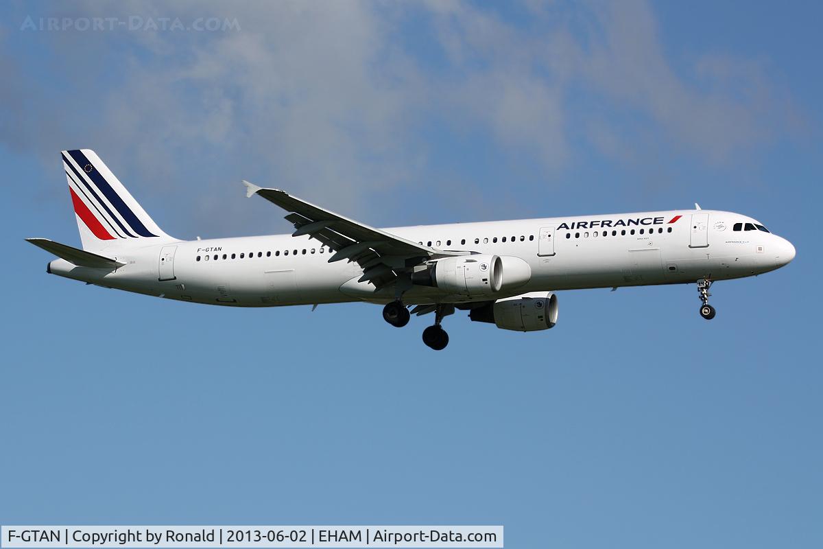 F-GTAN, 2007 Airbus A321-211 C/N 3051, at spl