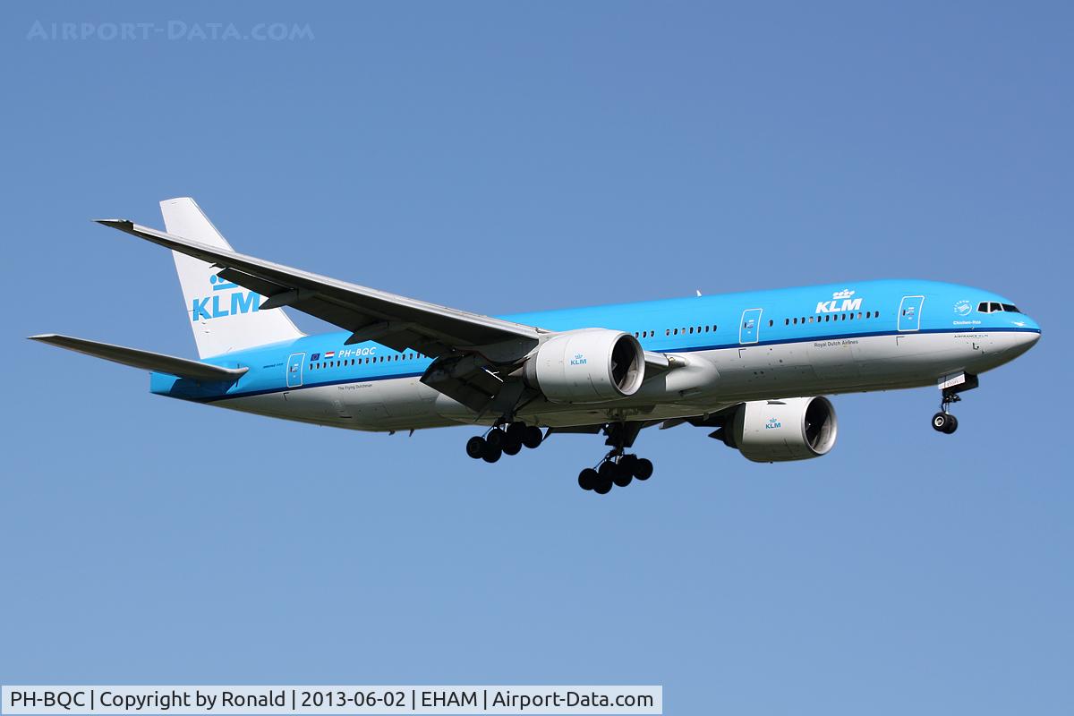 PH-BQC, 2003 Boeing 777-206/ER C/N 29397, at spl