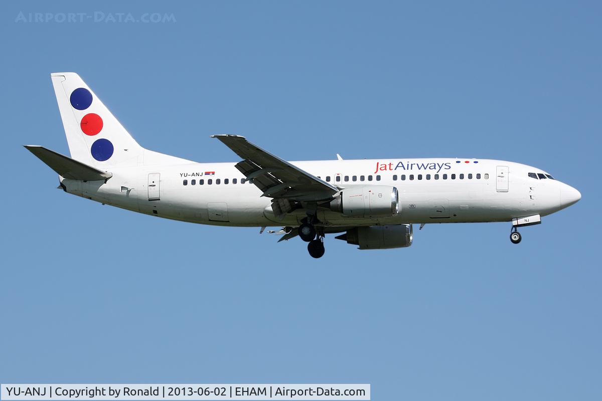 YU-ANJ, 1986 Boeing 737-3H9 C/N 23714/1305, at spl