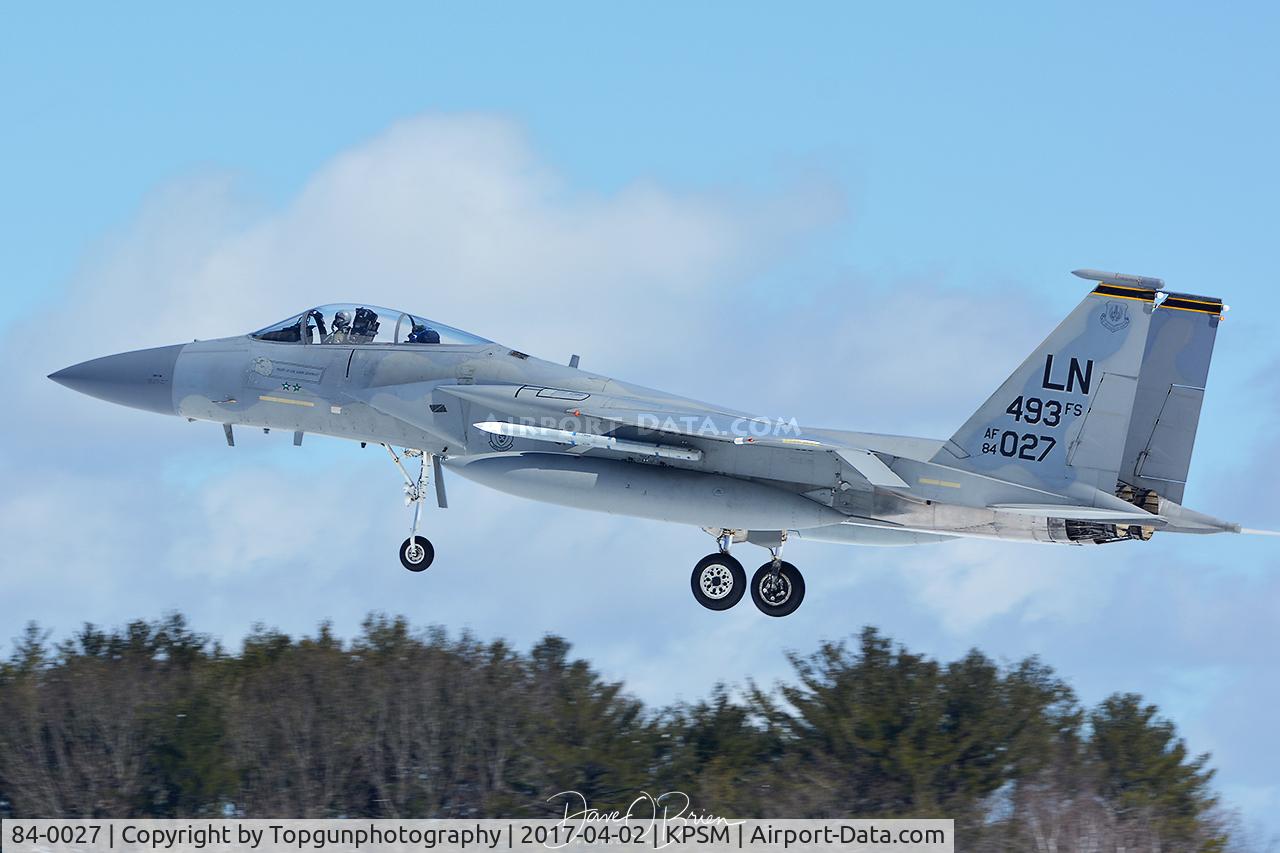 84-0027, 1984 McDonnell Douglas F-15C Eagle C/N 0938/C330, REAPER01, 393rd FS wing Jet with 2 MIG Kills