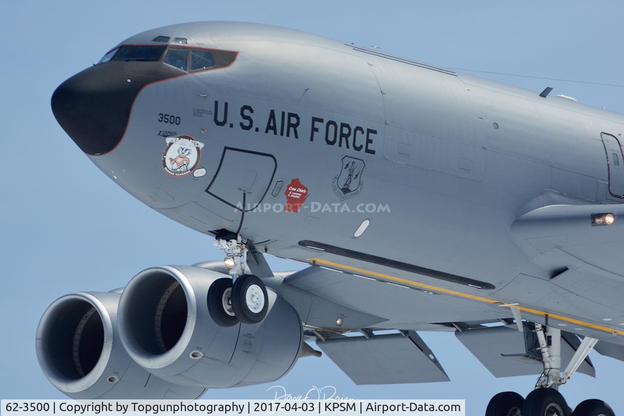 62-3500, 1962 Boeing KC-135R Stratotanker C/N 18483, BADGER51