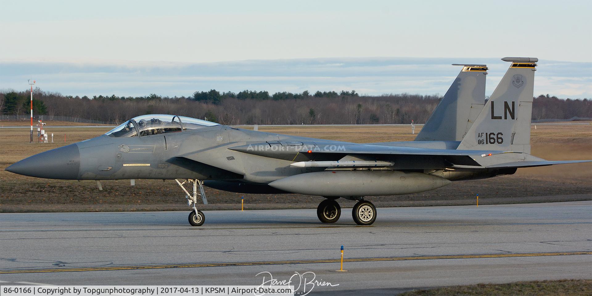 86-0166, 1986 McDonnell Douglas F-15C Eagle C/N 1014/C394, REAPER Flight Lead