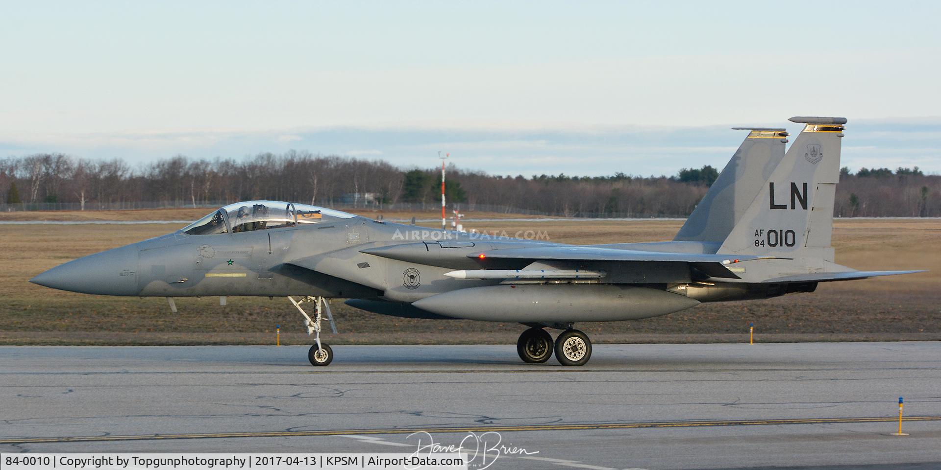 84-0010, 1984 McDonnell Douglas F-15C Eagle C/N 0919/C313, REAPER13