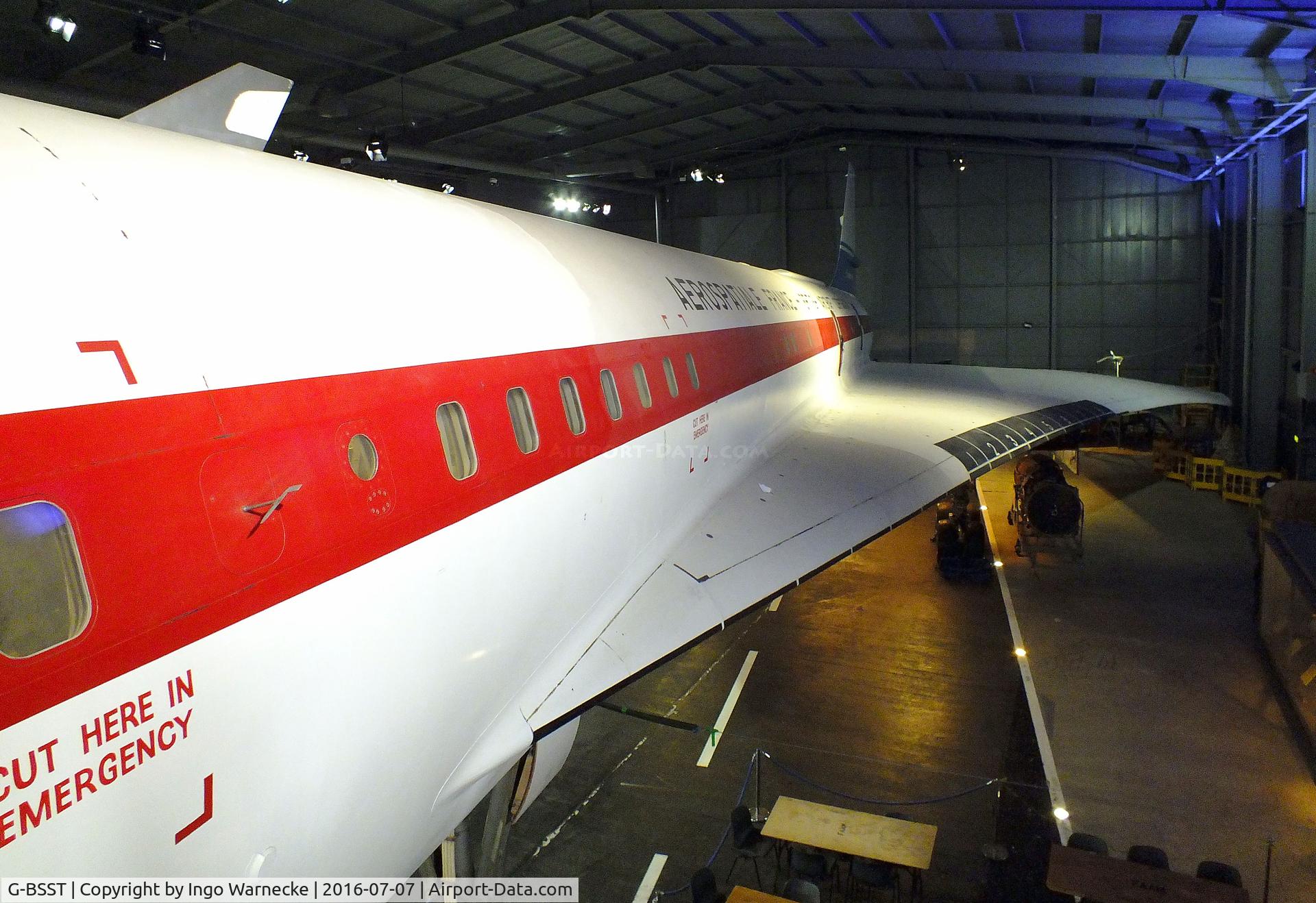 G-BSST, 1966 Aerospatiale-BAC Concorde Prototype C/N 002/13520, BAC / Aerospatiale Concorde at the FAA Museum, Yeovilton