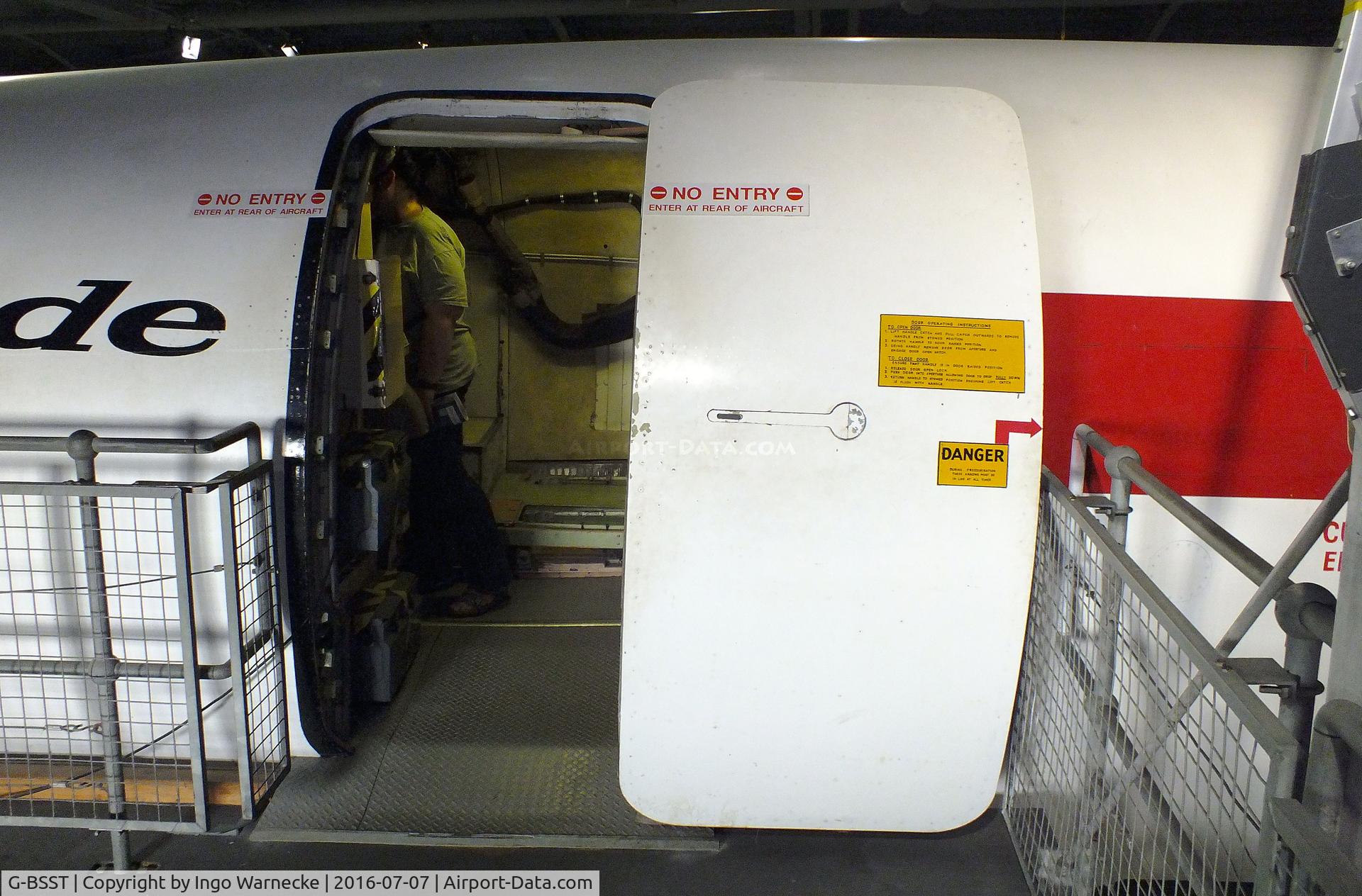G-BSST, 1966 Aerospatiale-BAC Concorde Prototype C/N 002/13520, BAC / Aerospatiale Concorde at the FAA Museum, Yeovilton