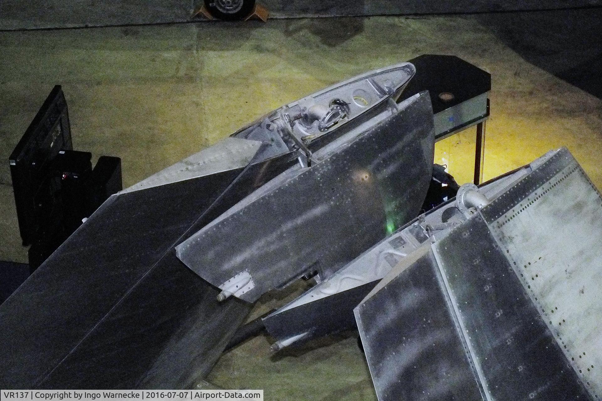 VR137, 1947 Westland Wyvern TF1 C/N Not known, Westland Wyvern TF1 (pre-production aircraft with RR Eagle piston engine) at the FAA Museum, Yeovilton