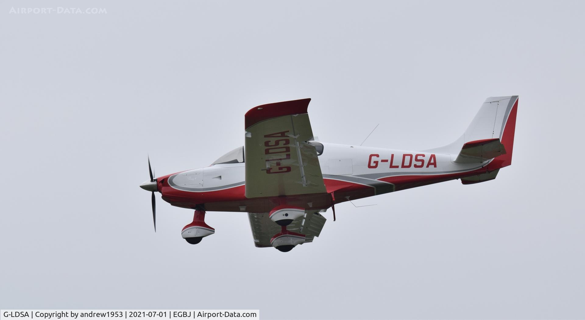 G-LDSA, 2016 The Airplane Factory Sling 4 C/N LAA 400-15412, G-LDSA at Gloucestershire Airport.