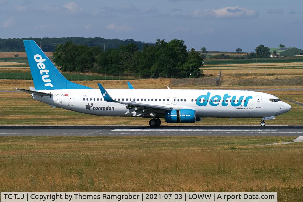 TC-TJJ, 2000 Boeing 737-8S3 C/N 29247, Corendon Airlines Boeing 737-800 
