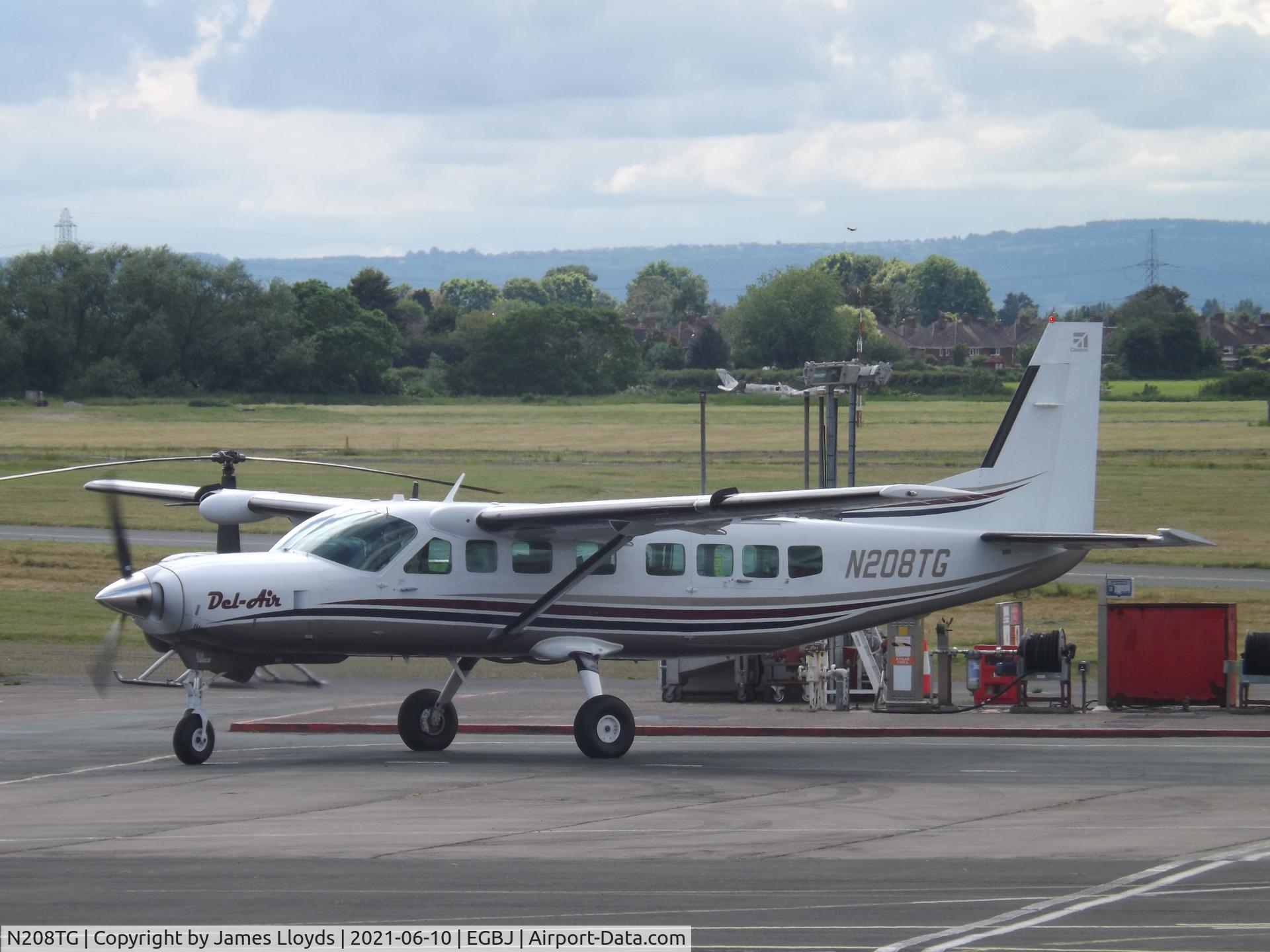 N208TG, 2003 Cessna 208B Grand Caravan C/N 208B1032, At Gloucestershire Airport.