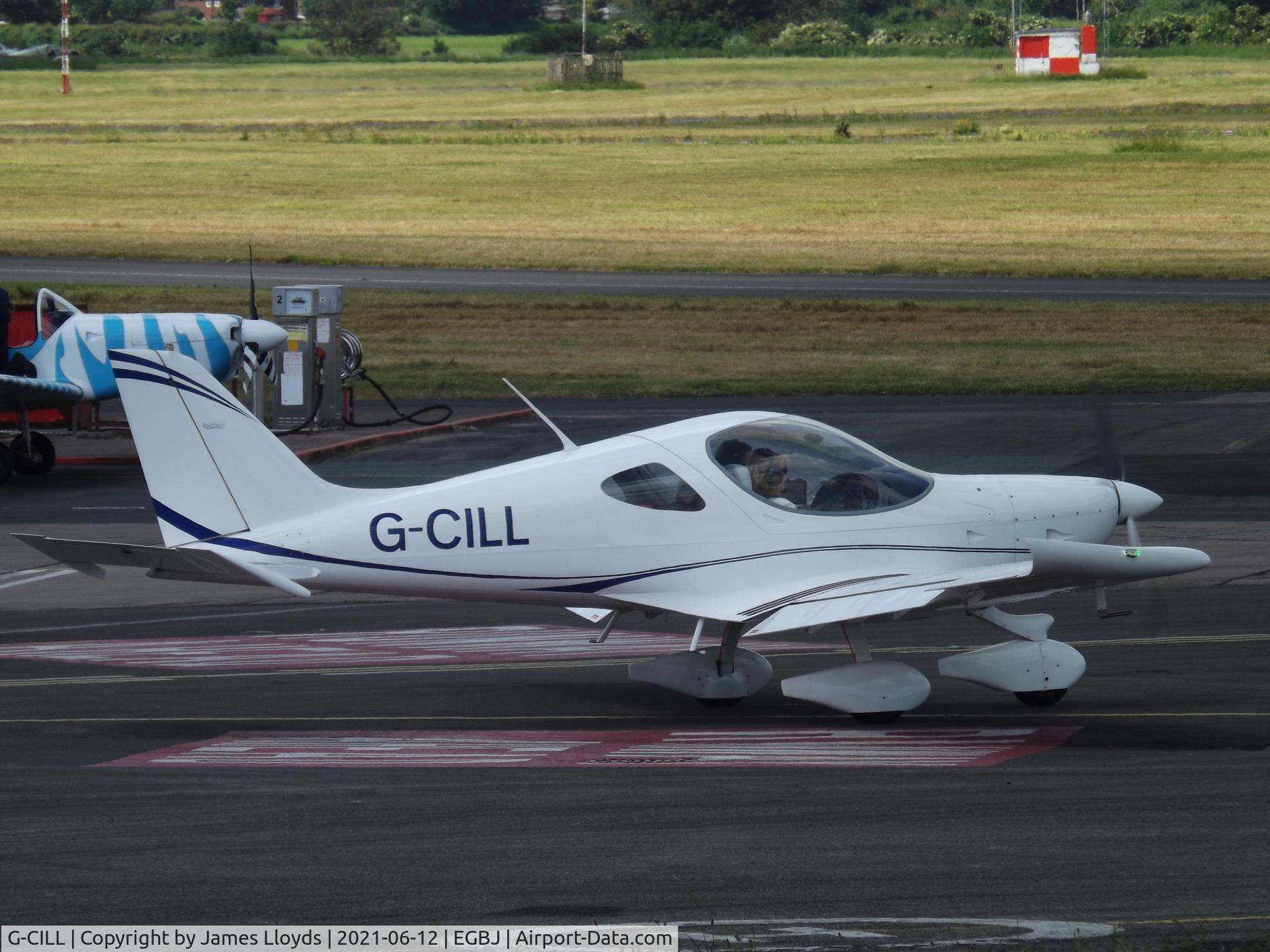 G-CILL, 2014 BRM Aero Bristell NG5 Speed Wing C/N LAA 385-15219, At Gloucestershire Airport.