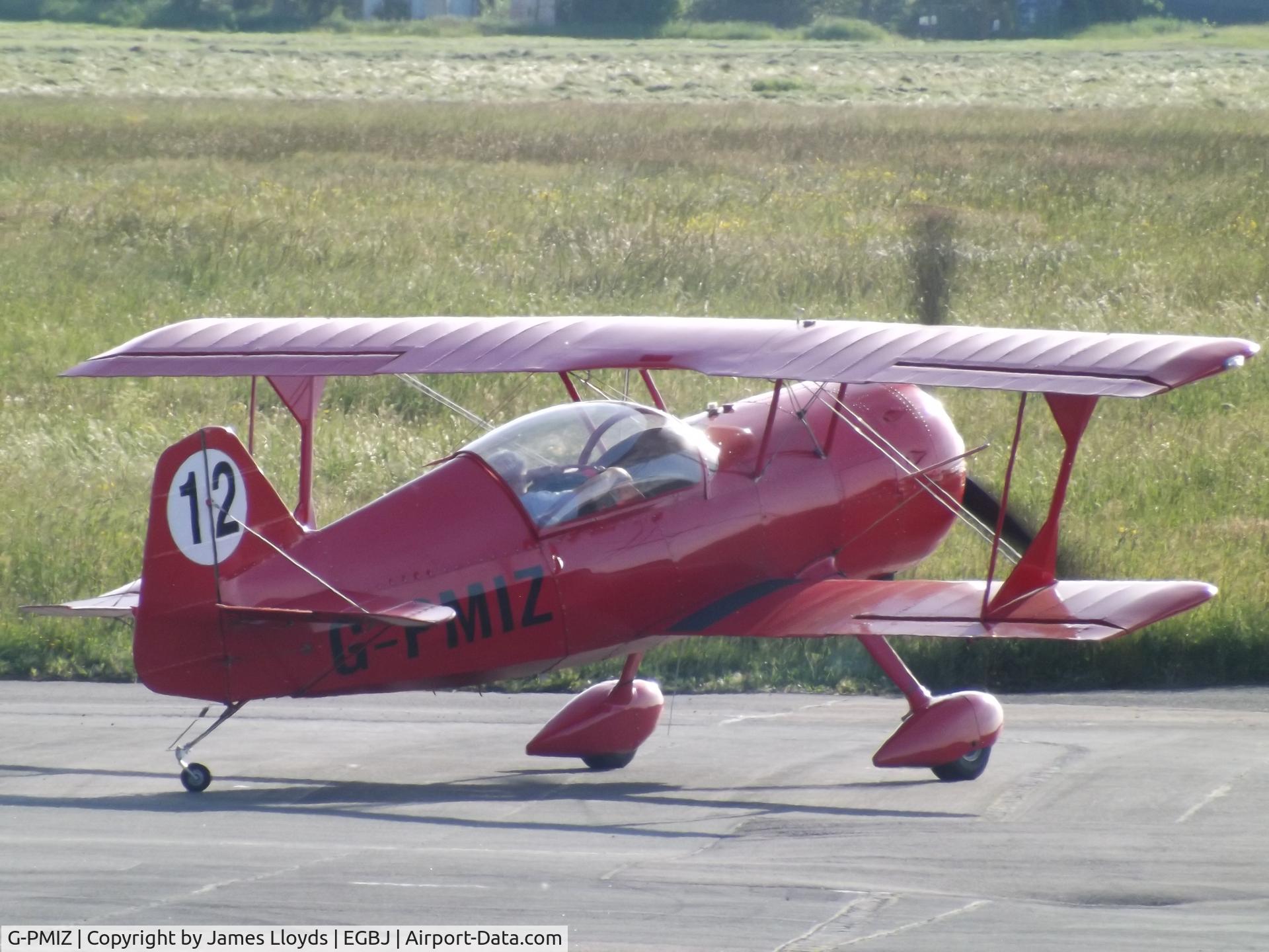 G-PMIZ, 2010 Pitts Model 12 C/N LAA 349-15010, At Gloucestershire Airport.