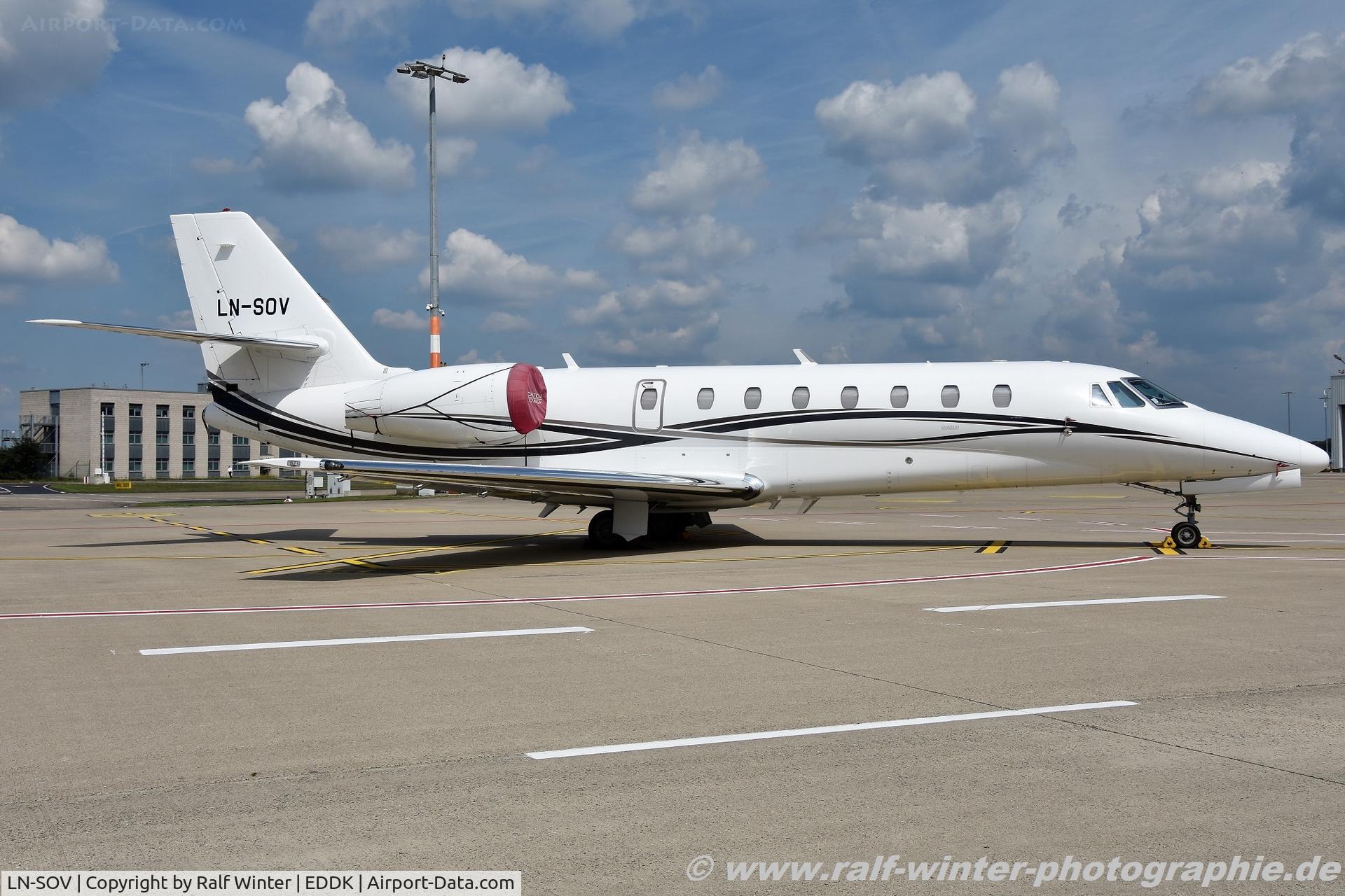 LN-SOV, 2007 Cessna 680 Citation Sovereign C/N 680-0183, Cessna 680 Citation Sovereign - MDT Sundt Air - 680-0183 - LN-SOV - 18.07.2020 - CGN