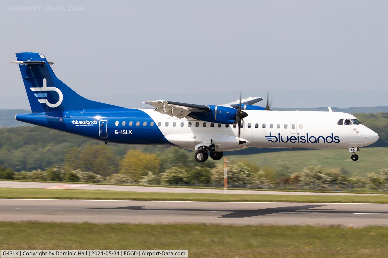 G-ISLK, 2000 ATR 72-212A C/N 634, 31/05/21 EGGD