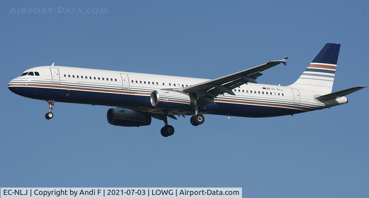 EC-NLJ, 2008 Airbus A321-231 C/N 3636, Privilege Style A321