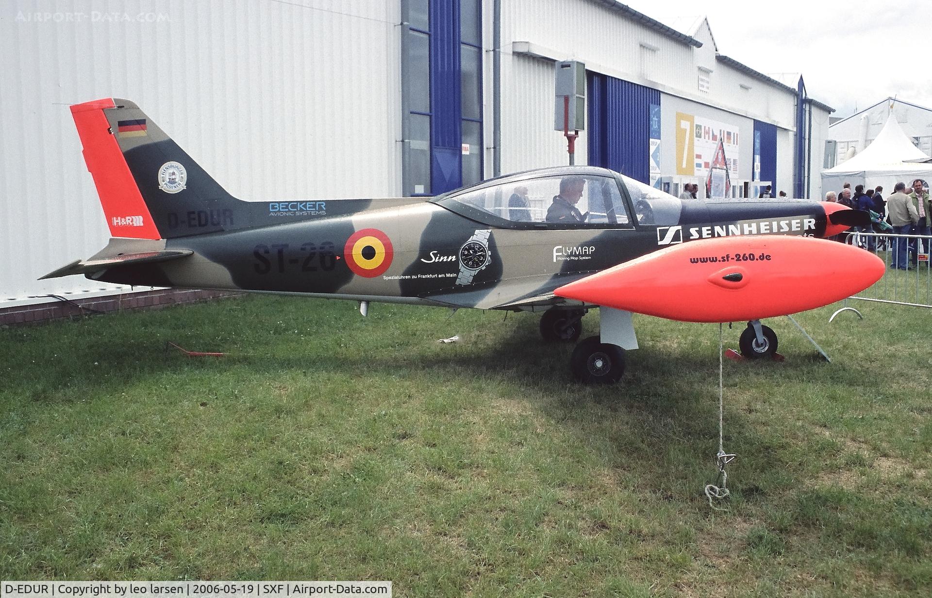 D-EDUR, 1980 SIAI-Marchetti SF-260 C/N 110, Berlin ILA 19.5.2006