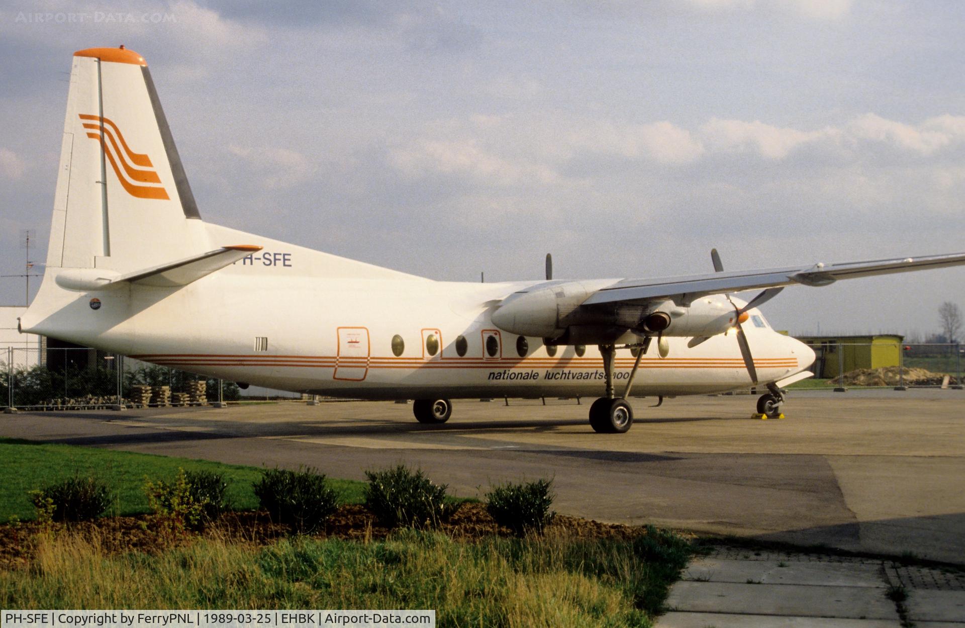 PH-SFE, 1961 Fokker F.27-300 Friendship C/N 10186, NLS/Schreiner Airways F27
