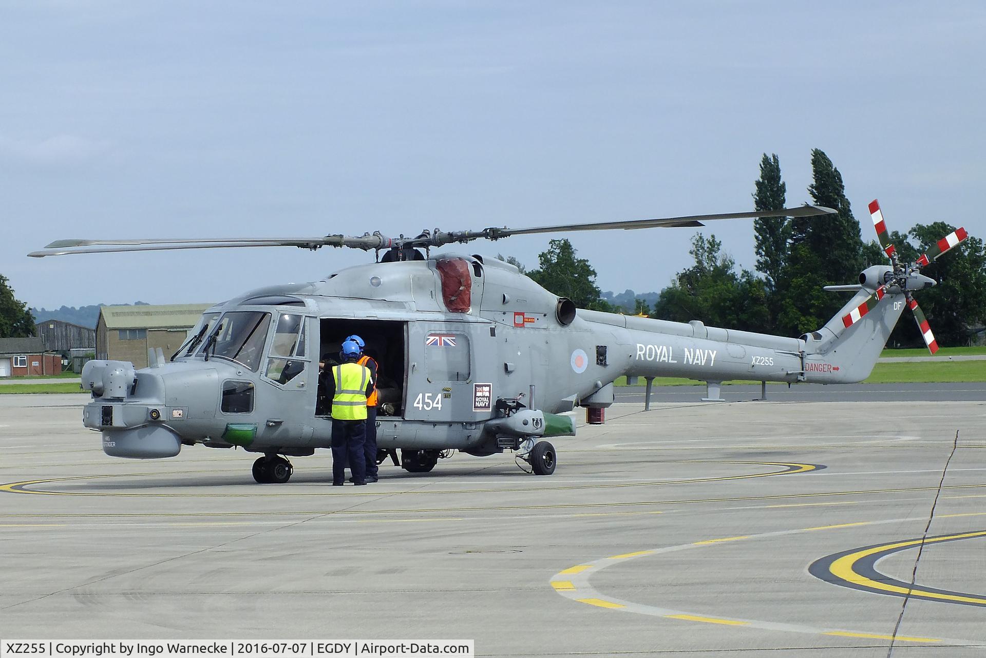 XZ255, 1979 Westland Lynx HMA.8SRU C/N 099, Westland Lynx HMA8  SRU at RNAS Yeovilton