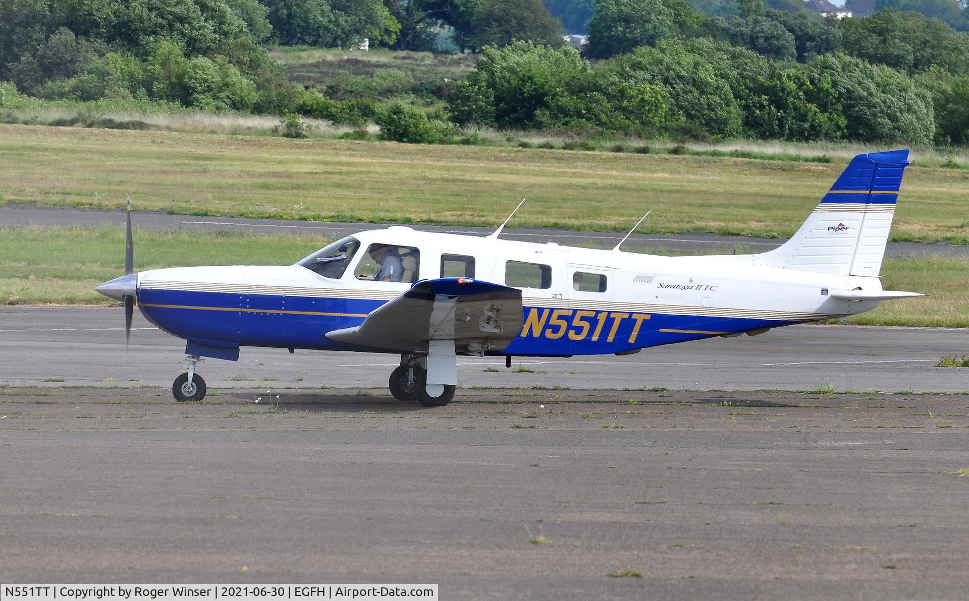 N551TT, 1997 Piper PA-32R-301T Turbo Saratoga C/N 3257026, Visiting Turbo Saratoga.