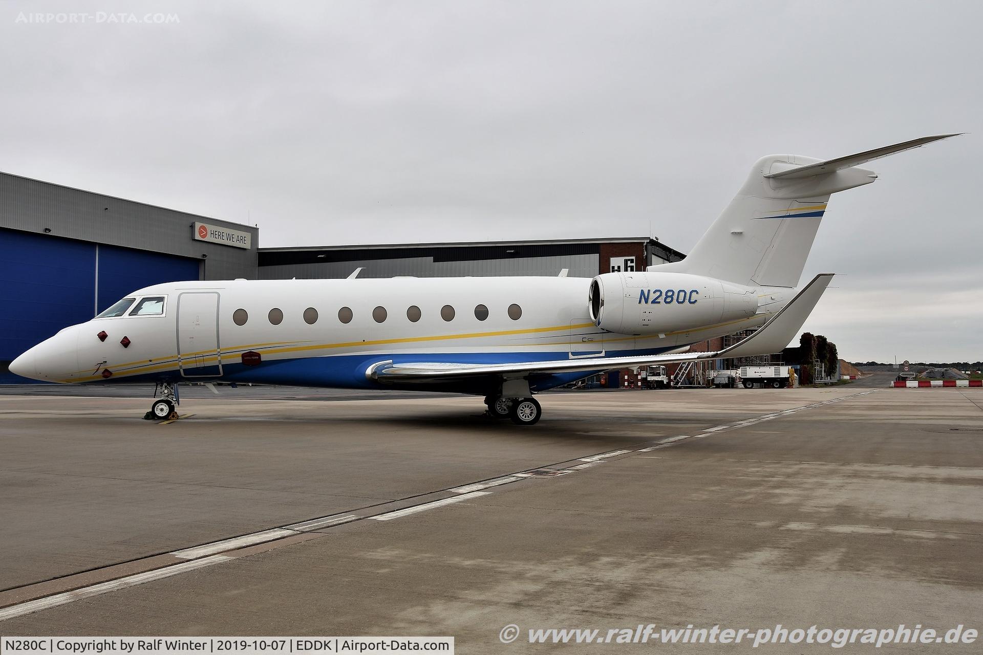 N280C, 2015 Israel Aircraft Industries Gulfstream G280 C/N 2077, IAI Israel Aircraft Industries G280 - Private - 2077 - N280C - 07.10.2019 - CGN