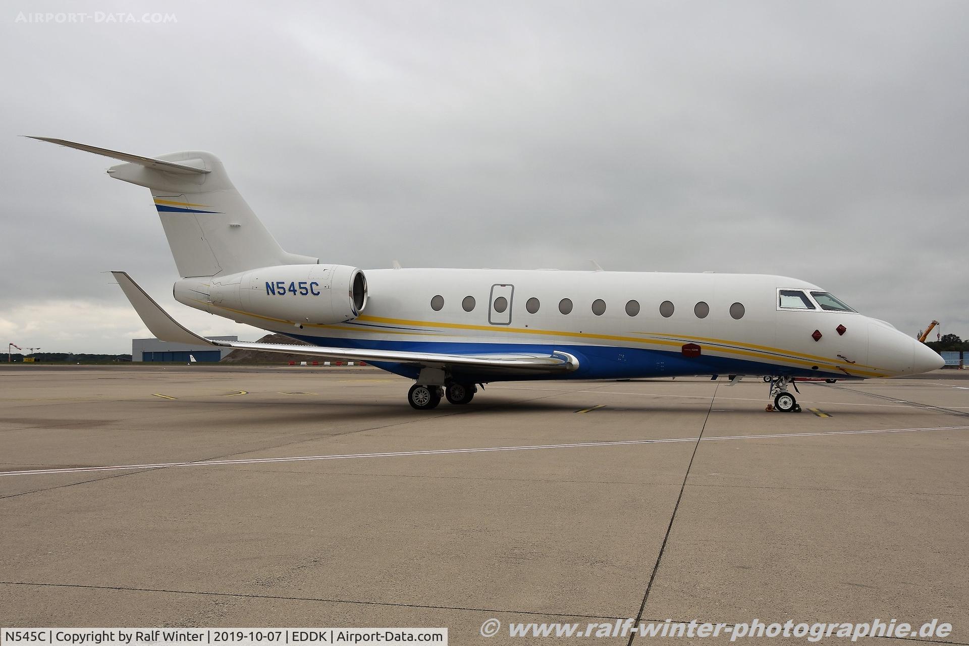 N545C, Israel Aircraft Industries G280 C/N 2128, IAI Israel Aircraft Industries G280 - Bank of Utah - 2128 - N545C - 07.10.2019 - CGN