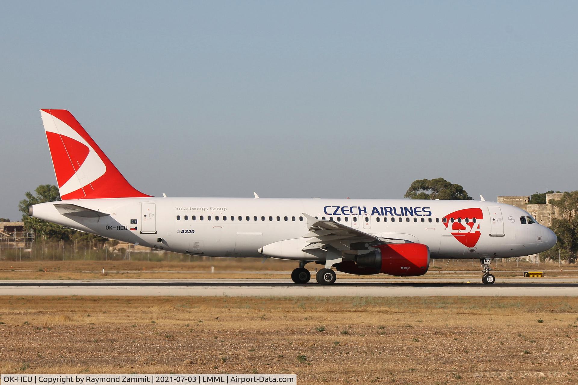 OK-HEU, 2002 Airbus A320-214 C/N 1885, A320 OK-HEU CSA
