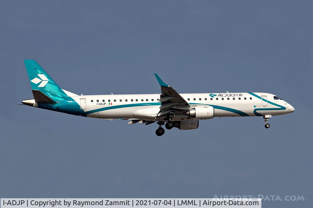 I-ADJP, 2012 Embraer 195LR (ERJ-190-200LR) C/N 19000578, Embraer 195LR I-ADJP Air Dolimiti