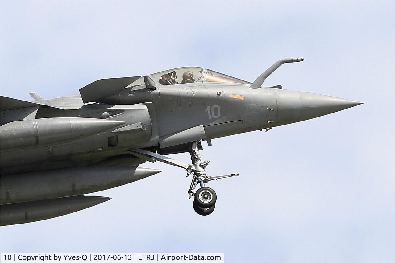 10, 2002 Dassault Rafale M C/N 10, Dassault Rafale M, On final rwy 08, Landivisiau Naval Air Base (LFRJ) Tiger Meet 2017