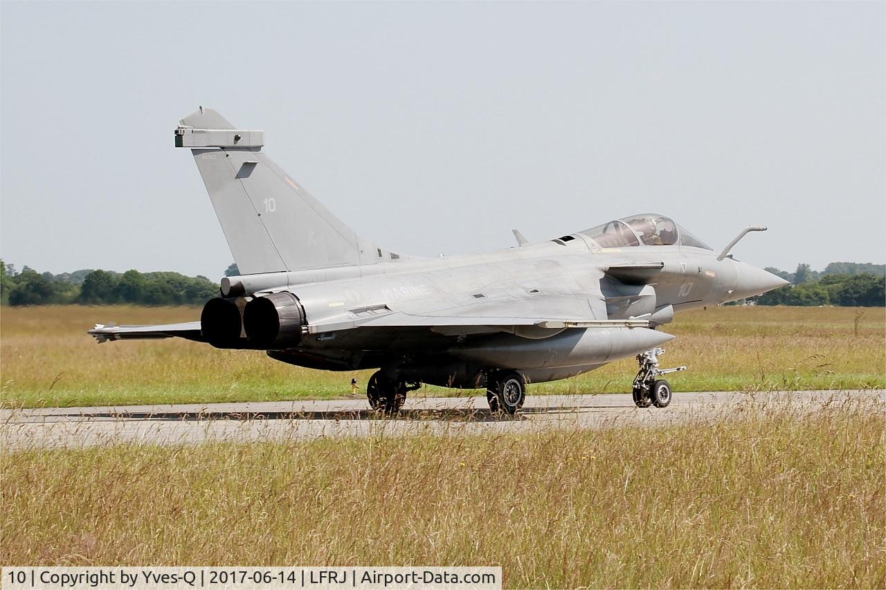 10, 2002 Dassault Rafale M C/N 10, Dassault Rafale M, Taxiing to flight line, Landivisiau Naval Air Base (LFRJ) Tiger Meet 2017