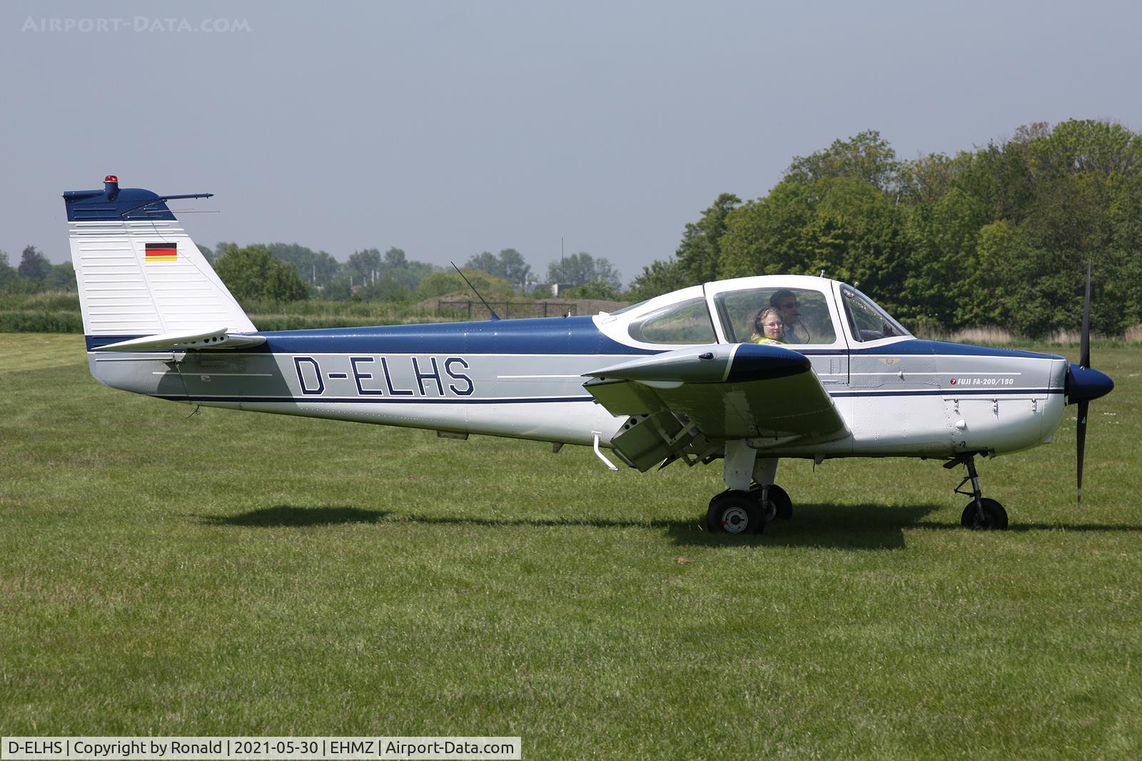 D-ELHS, 1970 Fuji FA-200-180 Aero Subaru C/N FA-200-80, at ehmz