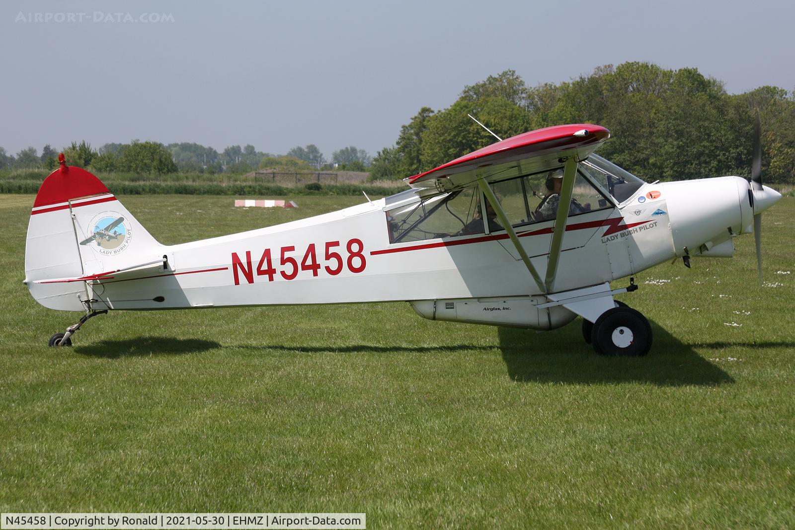 N45458, Piper PA-18-150 Super Cub C/N 18-8553, at ehmz