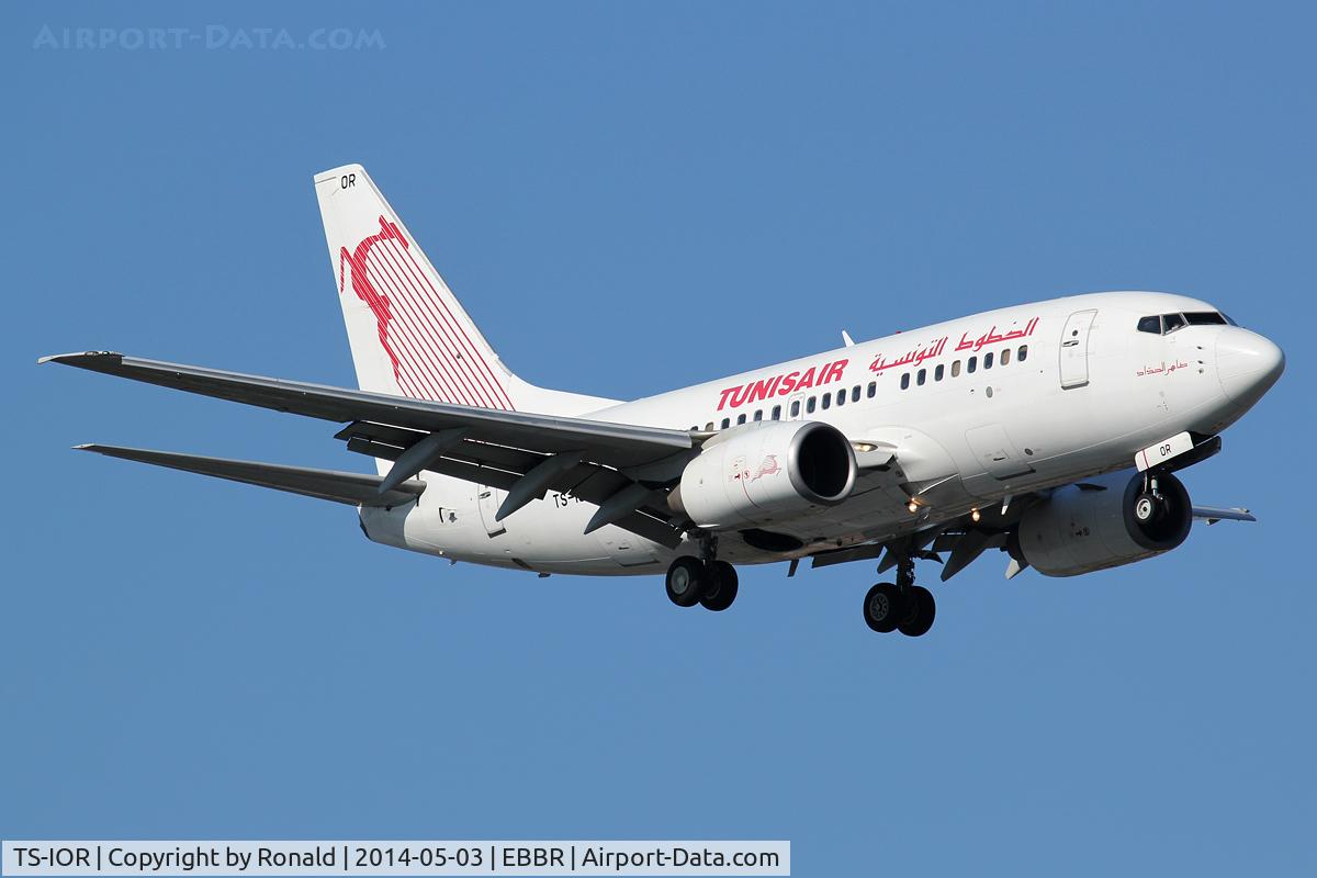 TS-IOR, 2001 Boeing 737-6H3 C/N 29502, at bru