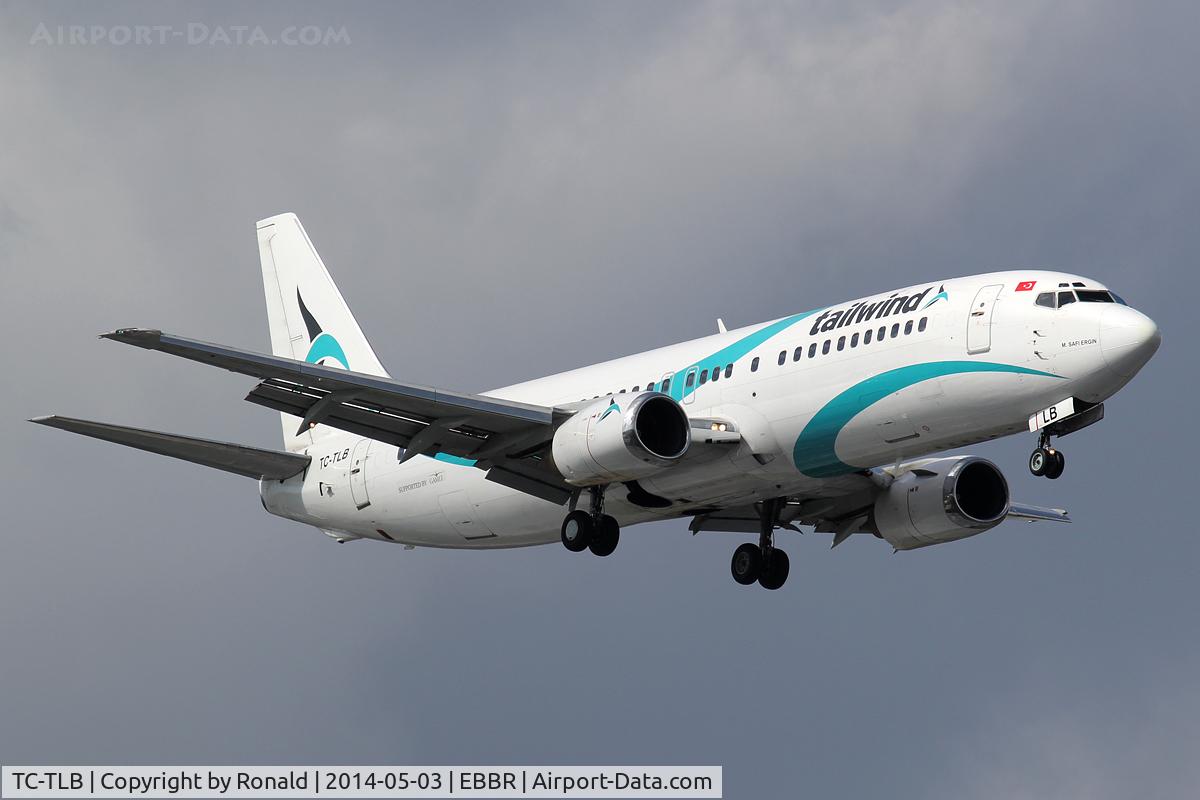 TC-TLB, 1993 Boeing 737-4Q8 C/N 25108, at bru