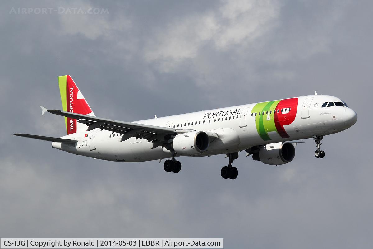 CS-TJG, 2002 Airbus A321-211 C/N 1713, at bru