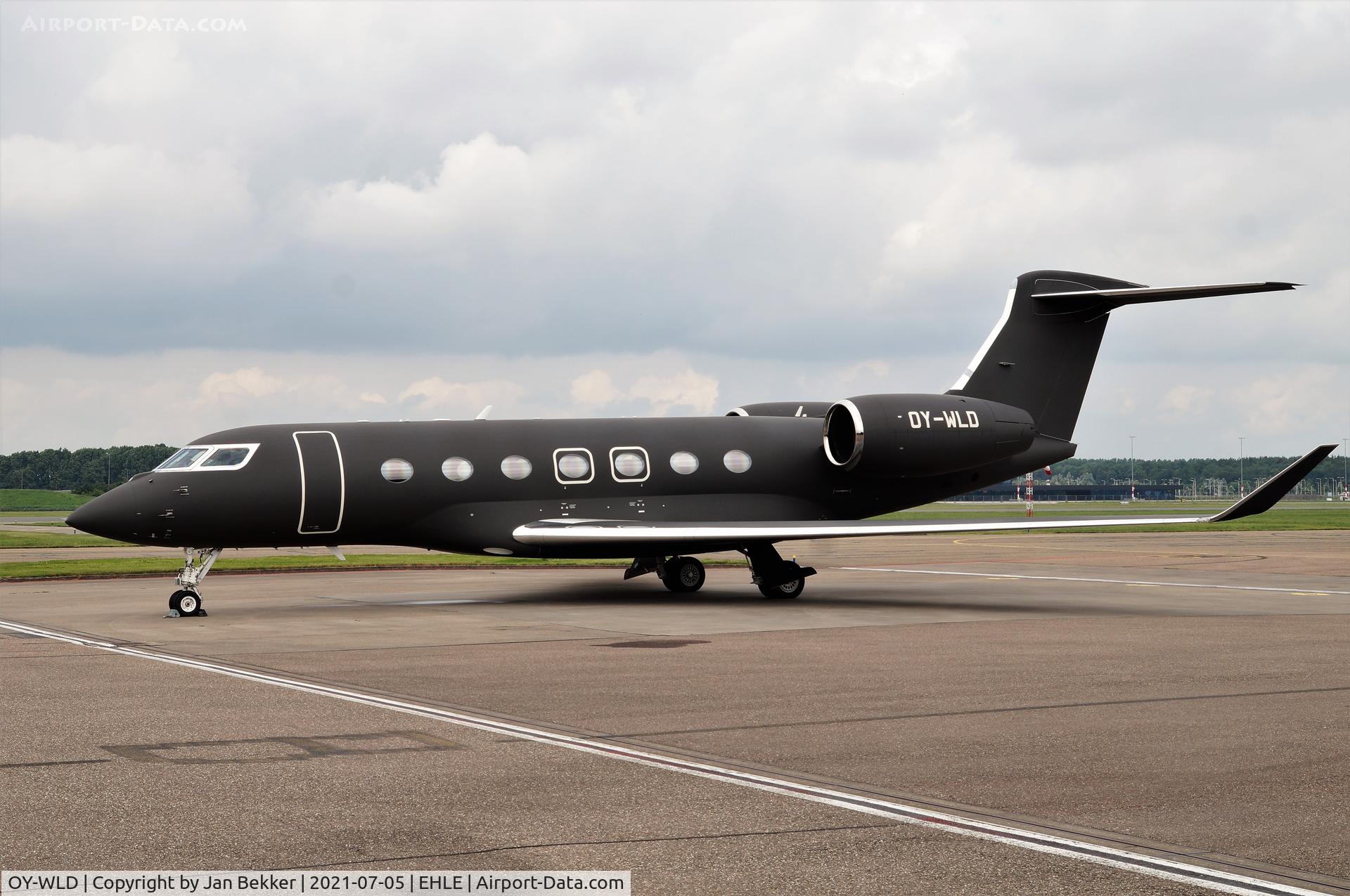 OY-WLD, 2018 Gulfstream Aerospace GVII-G500 C/N 72019, Lelystad Airport