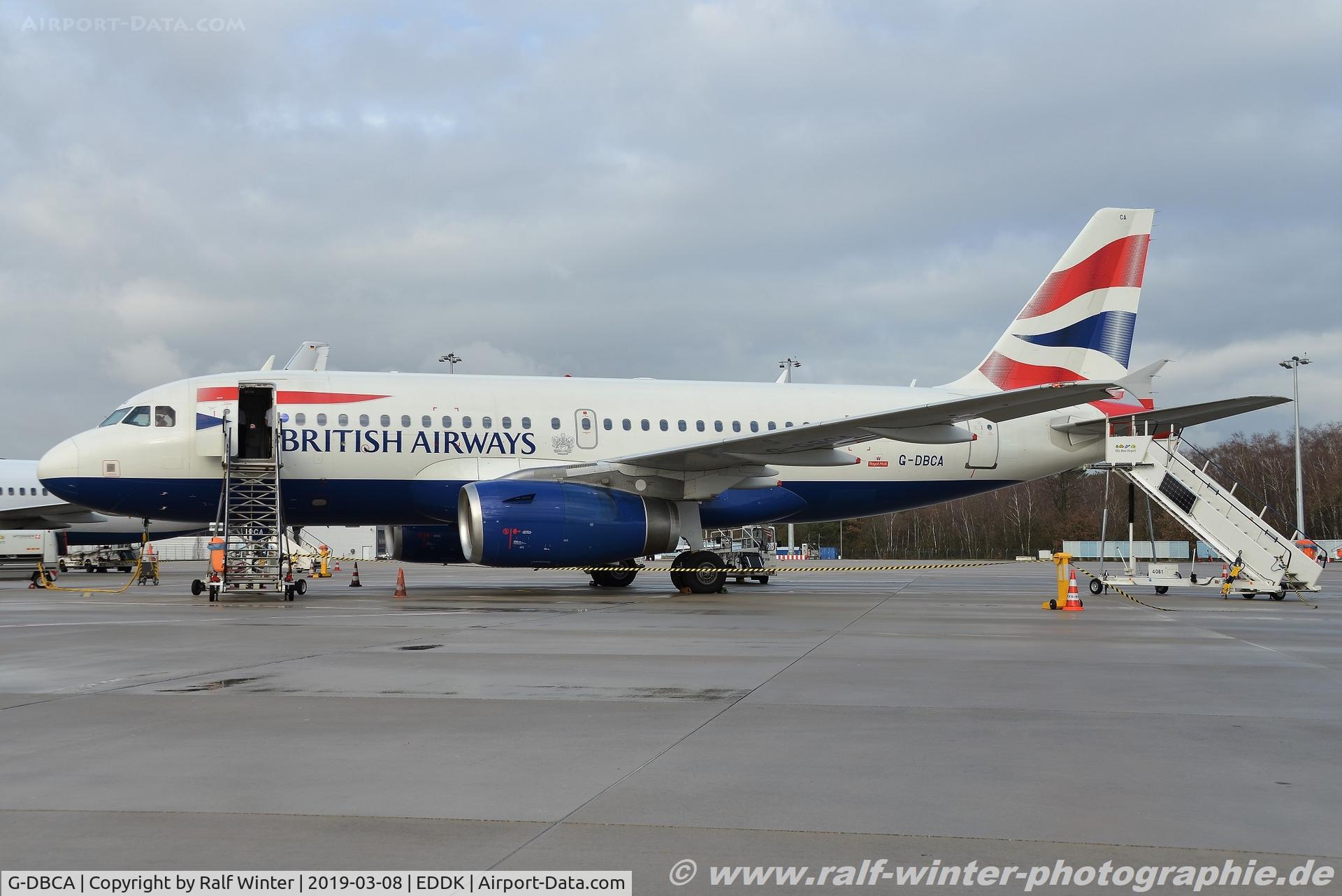 G-DBCA, 2004 Airbus A319-131 C/N 2098, Airbus A319-131 - BA BAW British Airways - 2098 - G-DBCA - 08.03.2019 - CGN