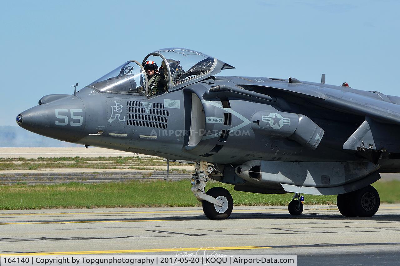 164140, McDonnell Douglas AV-8B Harrier II C/N 213, Harrier Demo taxing back